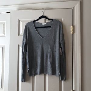 NWT BP Grey V-Neck Sweater
